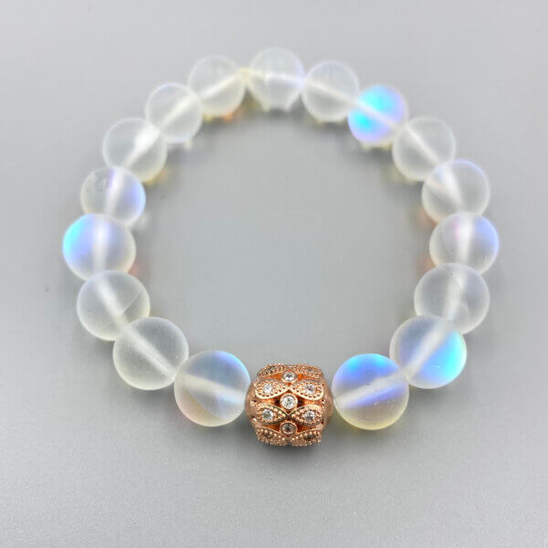 Large Rainbow Opalite Bracelet by MK Designs