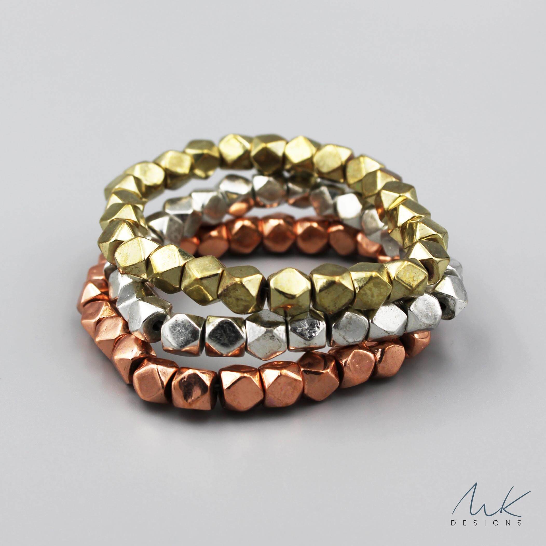 Rainbow Opalite Bracelet Set - MK Designs