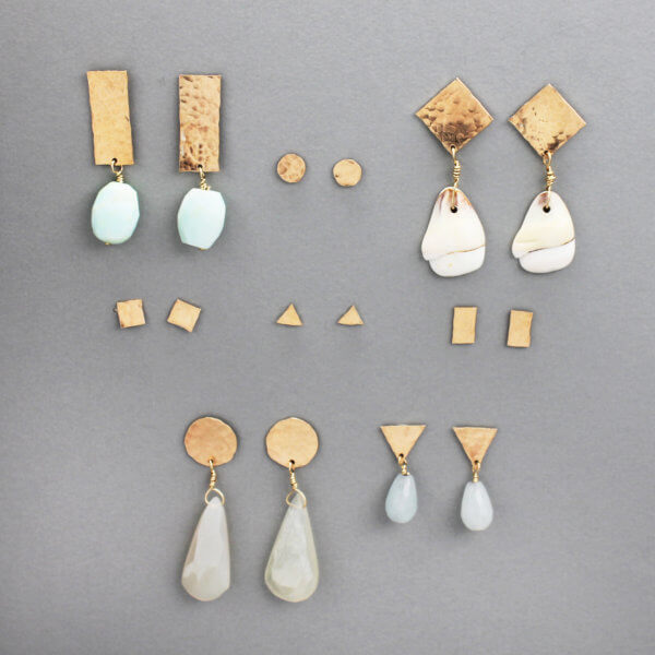 Geometric Earrings by MK Designs
