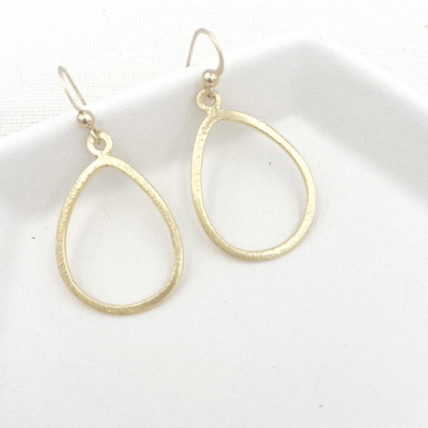 Gold Dewdrop Earrings