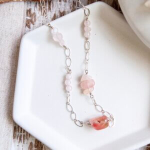 Cherry Blossom Necklace by MK Designs