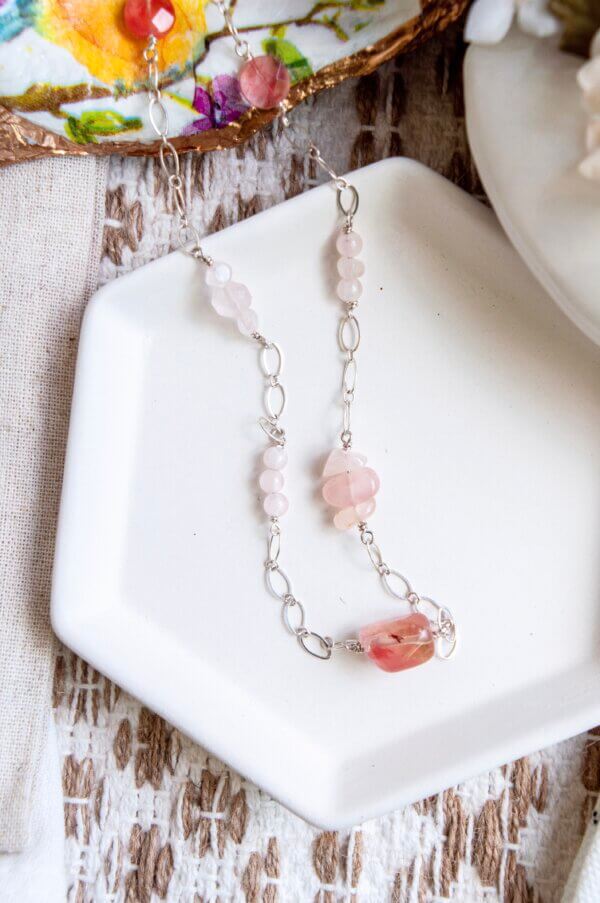 Cherry Blossom Necklace by MK Designs