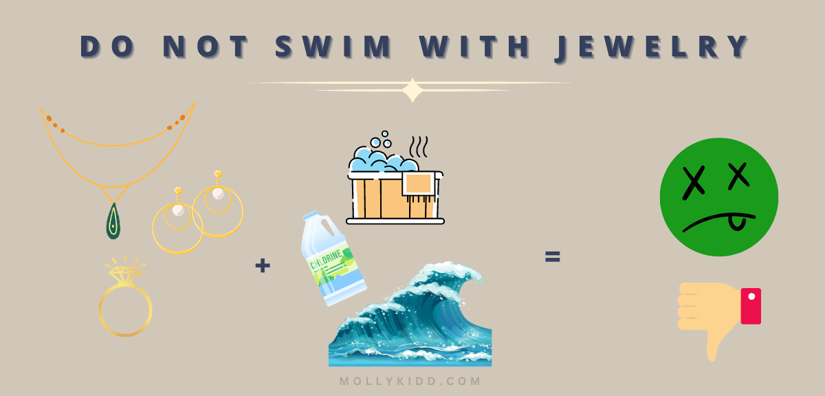 Do Not Swim With Jewelry by Molly Kidd