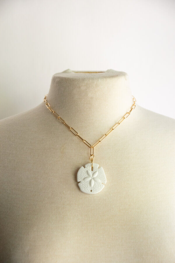 Sand Dollar Pendant Necklace - Image 9